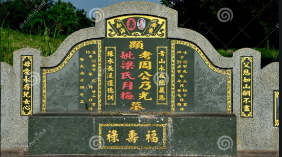 潮汕墓碑标准写法图片图片